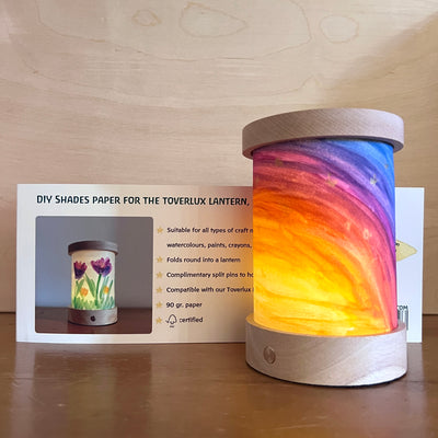 DIY Shade paper for Lantern